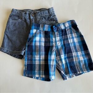 🙂4/$20 Bundle of (2) Boys Shorts 12m